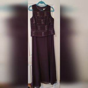 Mother of Bride Floor Length Gown